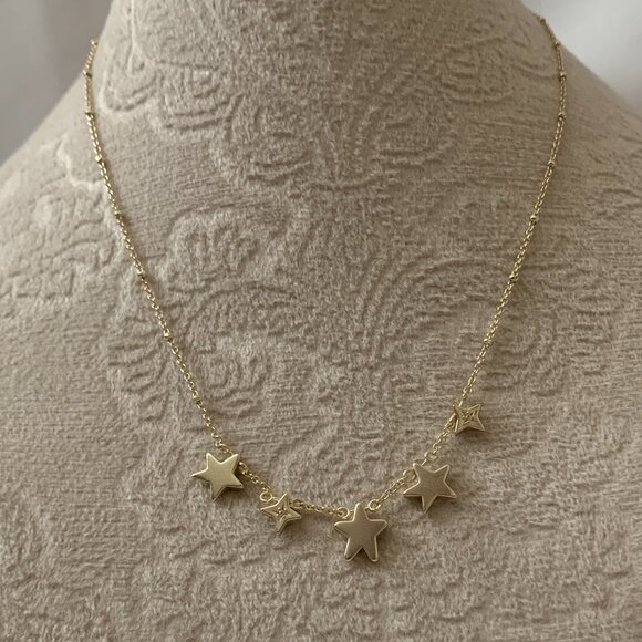 KENDRA SCOTT Jae Star Choker Necklace in Silver - Picture 2 of 5